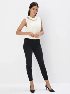 MOHITO Jeansy skinny PETITE czarny Best