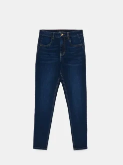 MOHITO Jeansy skinny push up granatowy Sale