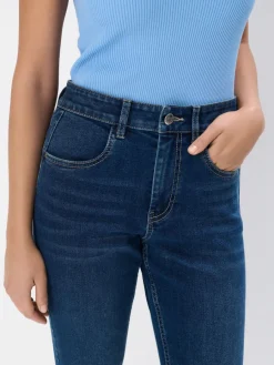 MOHITO Jeansy skinny push up niebieski Discount