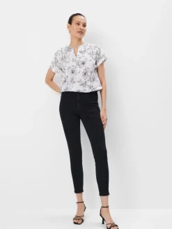 MOHITO Jeansy skinny push up czarny Hot