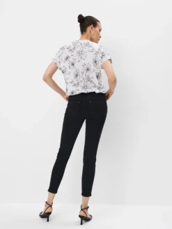MOHITO Jeansy skinny push up czarny Hot
