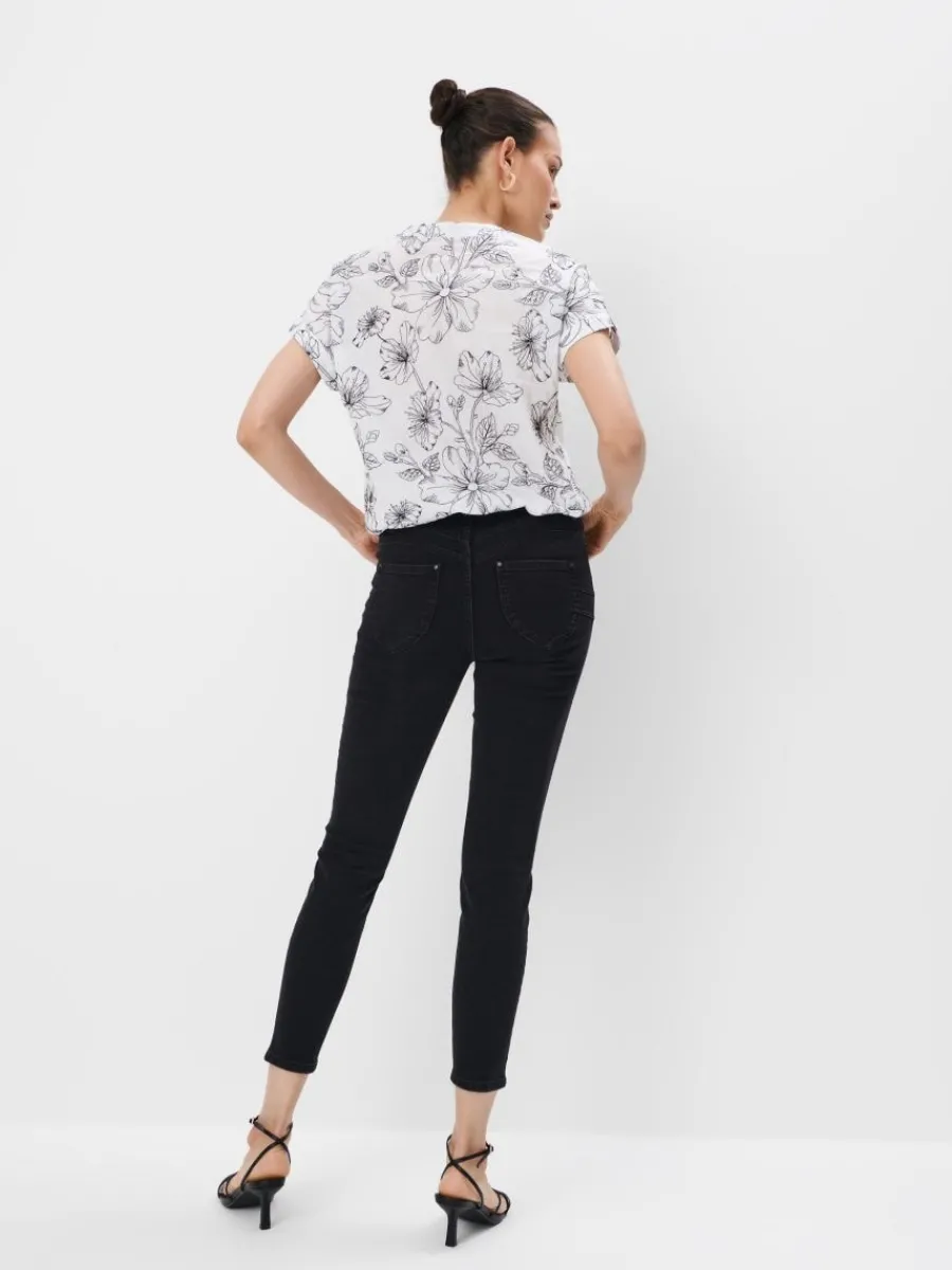 MOHITO Jeansy skinny push up czarny Hot