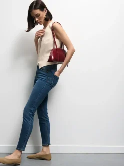 MOHITO Jeansy skinny push up niebieski Fashion