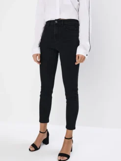 MOHITO Jeansy skinny push up PETITE czarny Online