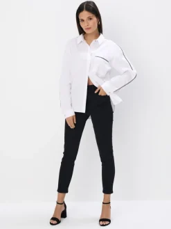 MOHITO Jeansy skinny push up PETITE czarny Online