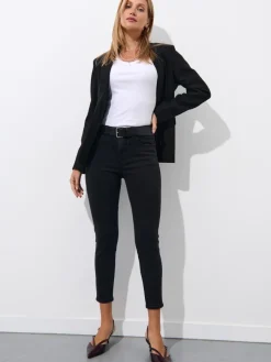 MOHITO Jeansy skinny push up PETITE czarny Online
