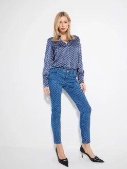 MOHITO Jeansy slim granatowy Sale