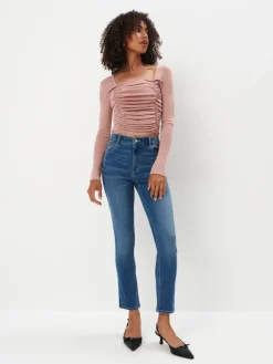 MOHITO Jeansy slim niebieski Discount