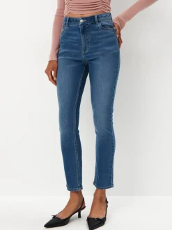 MOHITO Jeansy slim niebieski Discount