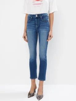 MOHITO Jeansy slim niebieski New