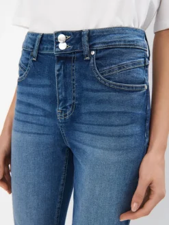 MOHITO Jeansy slim niebieski New