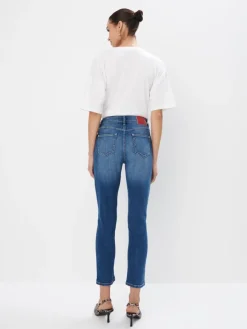 MOHITO Jeansy slim niebieski New