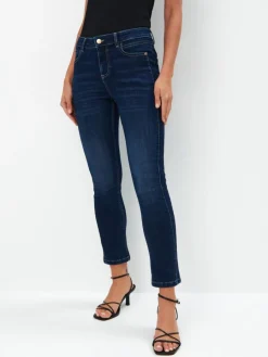 MOHITO Jeansy slim granatowy Outlet
