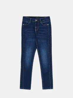 MOHITO Jeansy slim granatowy Outlet