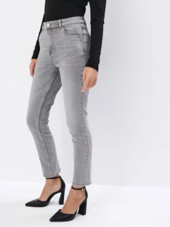 MOHITO Jeansy slim szary Hot