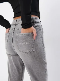 MOHITO Jeansy slim szary Hot