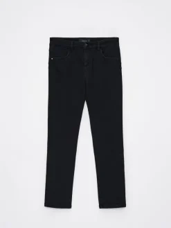 MOHITO Jeansy slim push up czarny New
