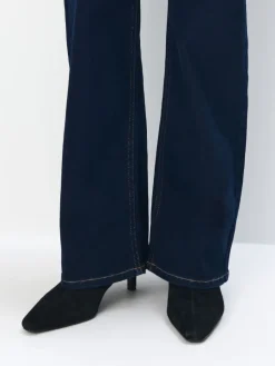 MOHITO Jeansy straight granatowy Outlet