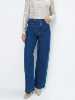 MOHITO Jeansy straight niebieski Online