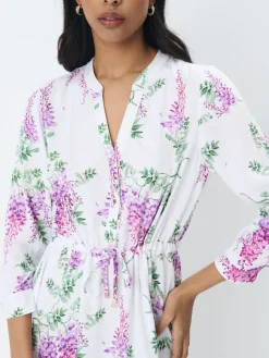 MOHITO Koszulowa sukienka midi z wiskozy biau0142y Discount