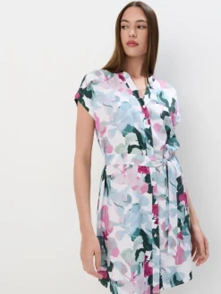MOHITO Koszulowa sukienka mini biau0142y Clearance