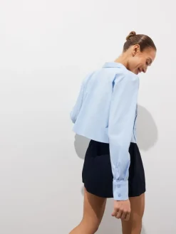 MOHITO Krótka koszula bu0142u0119kitny Sale