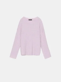 MOHITO Liliowy sweter o luźnym kroju lawendowy Online