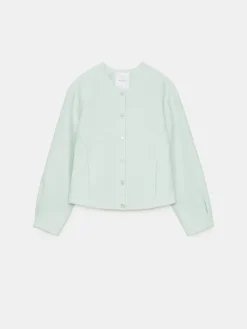 MOHITO Marynarka z ozdobnymi guzikami miu0119towy Fashion