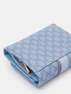 MOHITO Mały portfel w monogram bu0142u0119kitny Discount