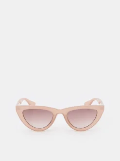 MOHITO Okulary przeciwsłoneczne cat eye pastelowy ru00f3u017cowy Outlet
