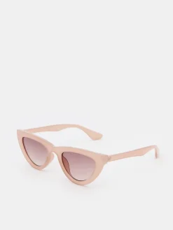 MOHITO Okulary przeciwsłoneczne cat eye pastelowy ru00f3u017cowy Outlet