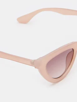 MOHITO Okulary przeciwsłoneczne cat eye pastelowy ru00f3u017cowy Outlet