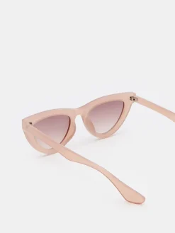 MOHITO Okulary przeciwsłoneczne cat eye pastelowy ru00f3u017cowy Outlet