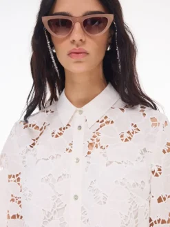 MOHITO Okulary przeciwsłoneczne cat eye pastelowy ru00f3u017cowy Outlet