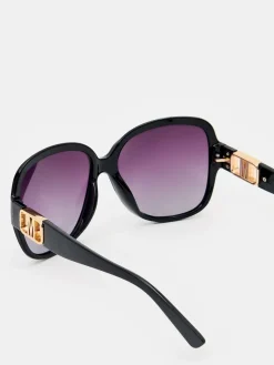 MOHITO Okulary przeciwsłoneczne z polaryzacją czarny Outlet