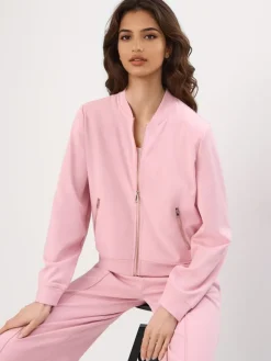MOHITO Rozpinana bluza basic ru00f3u017cowy Clearance