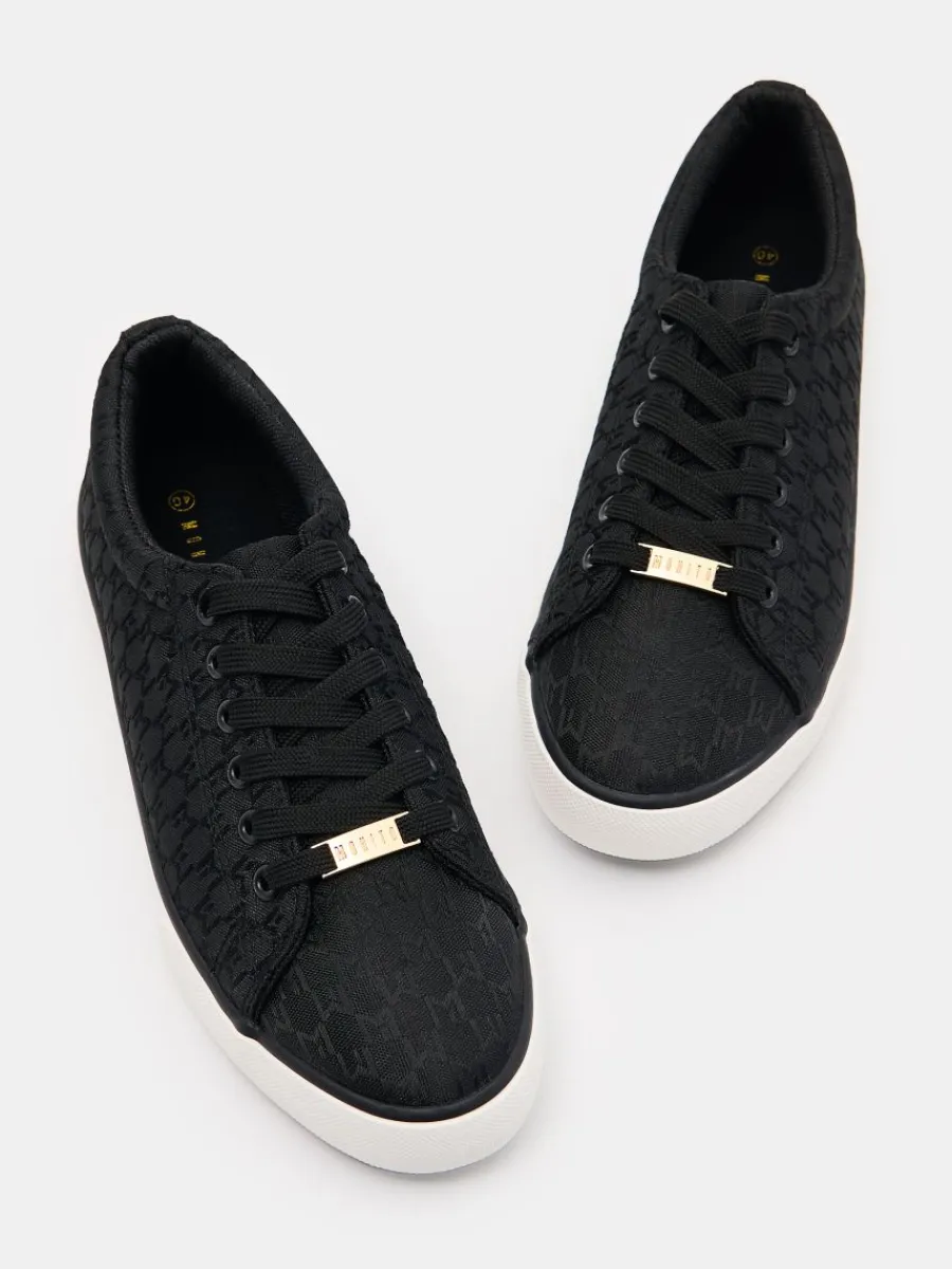 MOHITO Sneakersy czarny Fashion