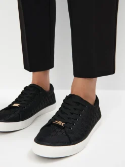 MOHITO Sneakersy czarny Fashion