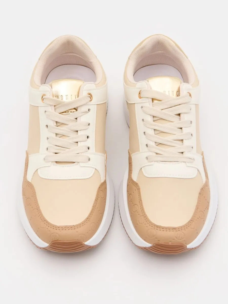 MOHITO Sneakersy beu017cowy Discount