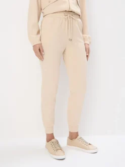 MOHITO Spodnie dresowe z wiskozą beu017cowy Fashion