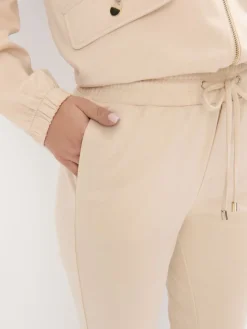 MOHITO Spodnie dresowe z wiskozą beu017cowy Fashion