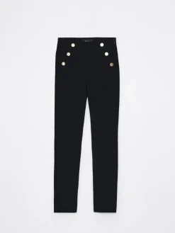 MOHITO Spodnie skinny czarny Clearance