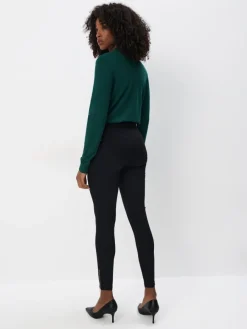 MOHITO Spodnie skinny czarny Fashion