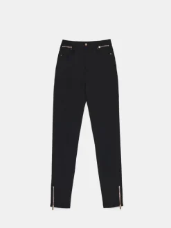 MOHITO Spodnie skinny czarny Fashion