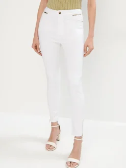 MOHITO Spodnie skinny biau0142y Sale