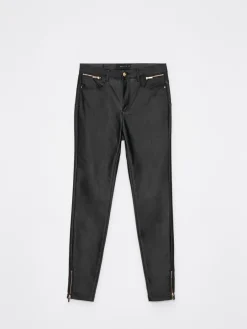 MOHITO Spodnie skinny czarny Fashion