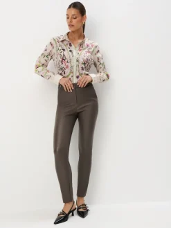 MOHITO Spodnie skinny khaki Hot