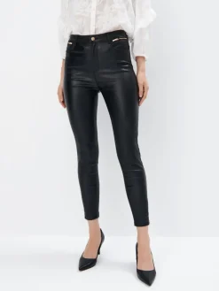 MOHITO Spodnie skinny PETITE czarny Fashion