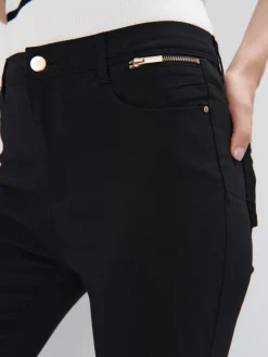 MOHITO Spodnie skinny PETITE czarny Fashion