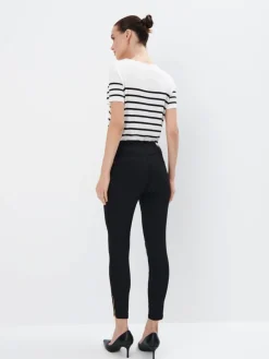 MOHITO Spodnie skinny PETITE czarny Fashion